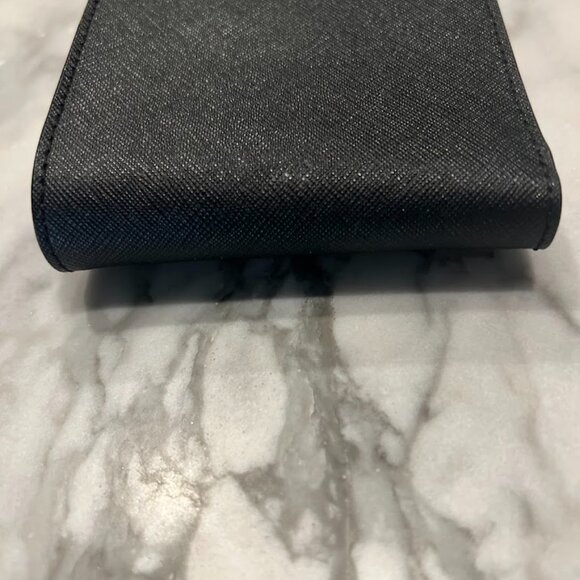 KATE SPADE New York Cobble Hill Tavy Wallet-Black Bi fold Snap Closure - Picture 3 of 13